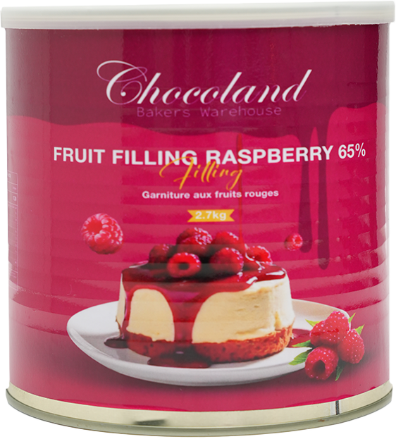 Raspberry 65% Fruit filling 2.7 Kg
