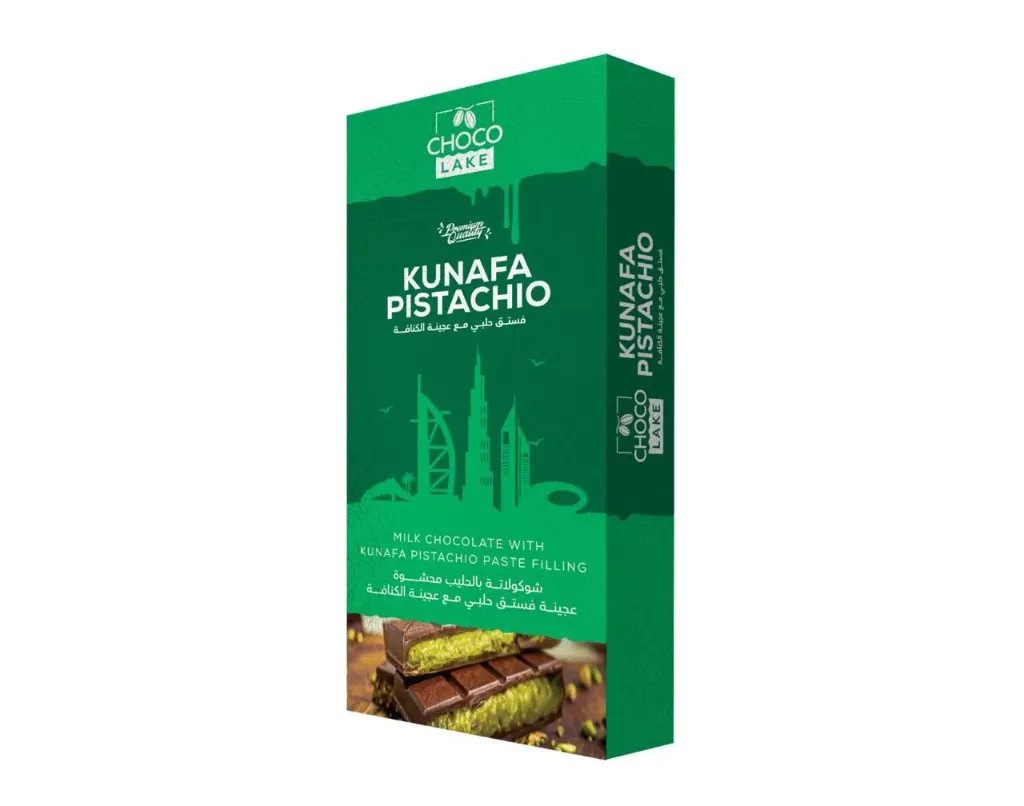 Milk Chocolate with Kunafa Bar 190 gram