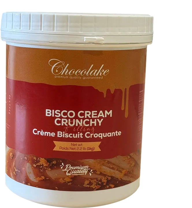 [SF09034971] Bisco Cream Crunchy 1Kg - 4 Pails - 4kg \ Carton