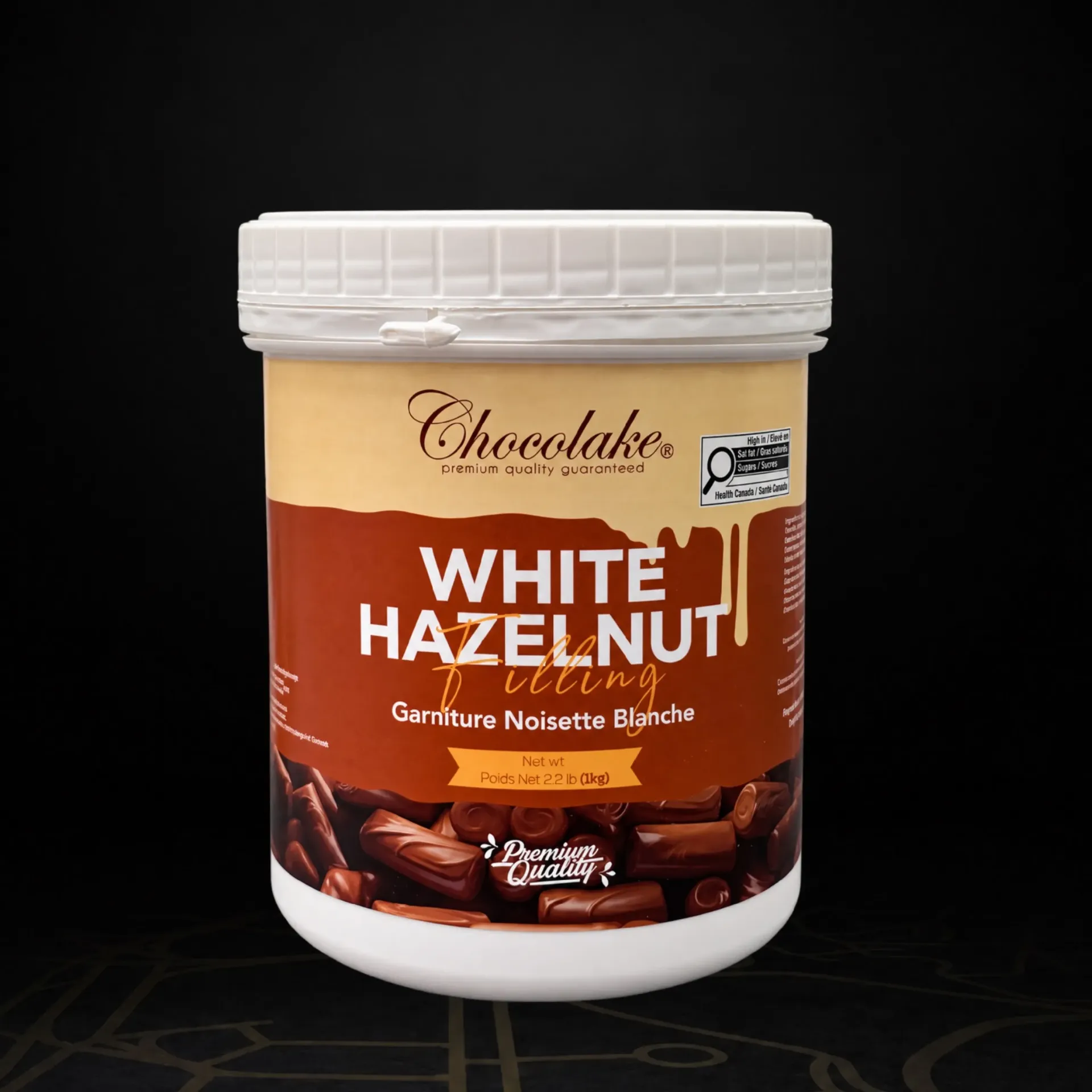 [SF09034714] Chocolake White Hazelnut Filling 1 kg