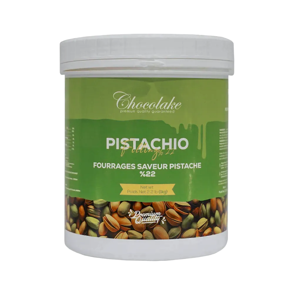 [SF09034718] (Pistachio filling 22% 1Kg - 4 Pails \ Carton)