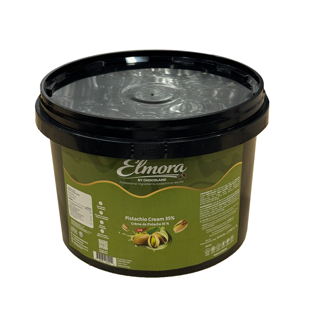 Elmora Pistachio Cream 35% 3 kg Pail