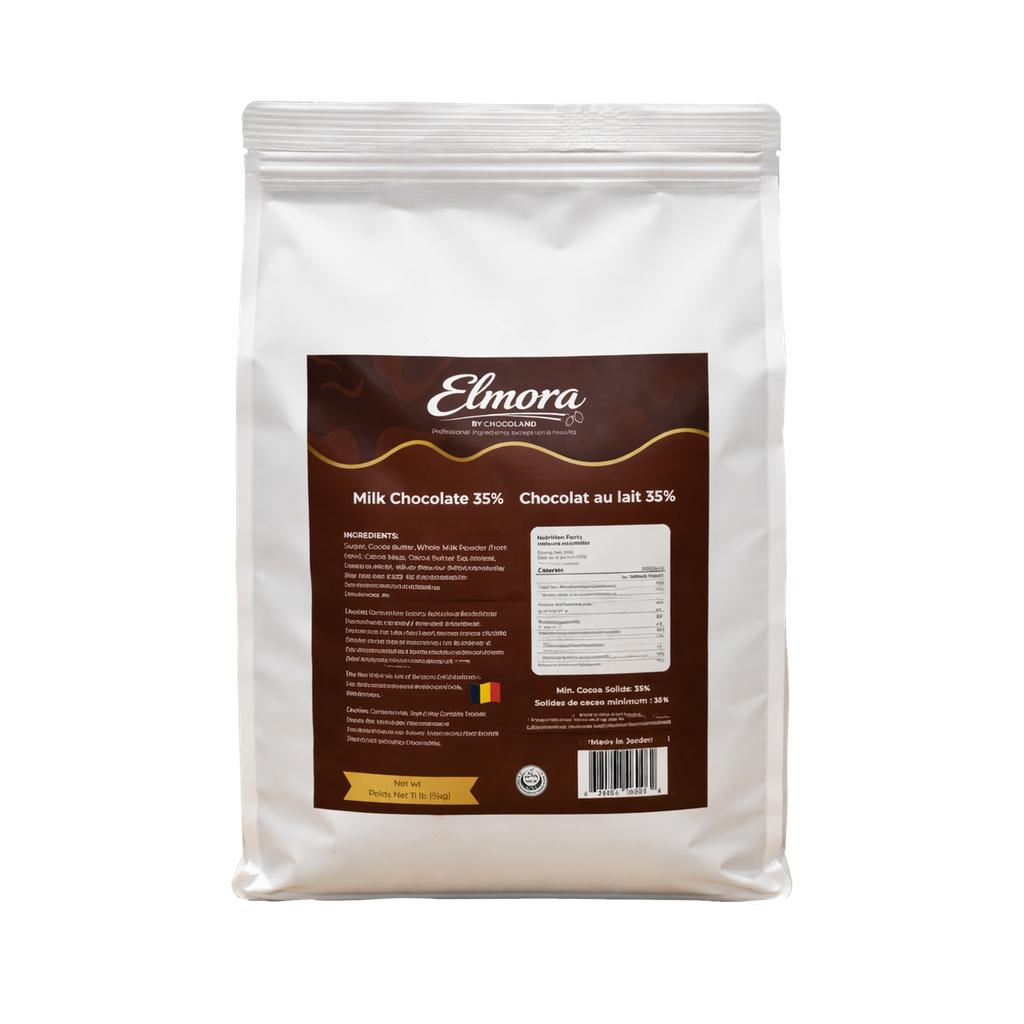 Elmora Belgium Milk Chocolate callets 35% 5 kg