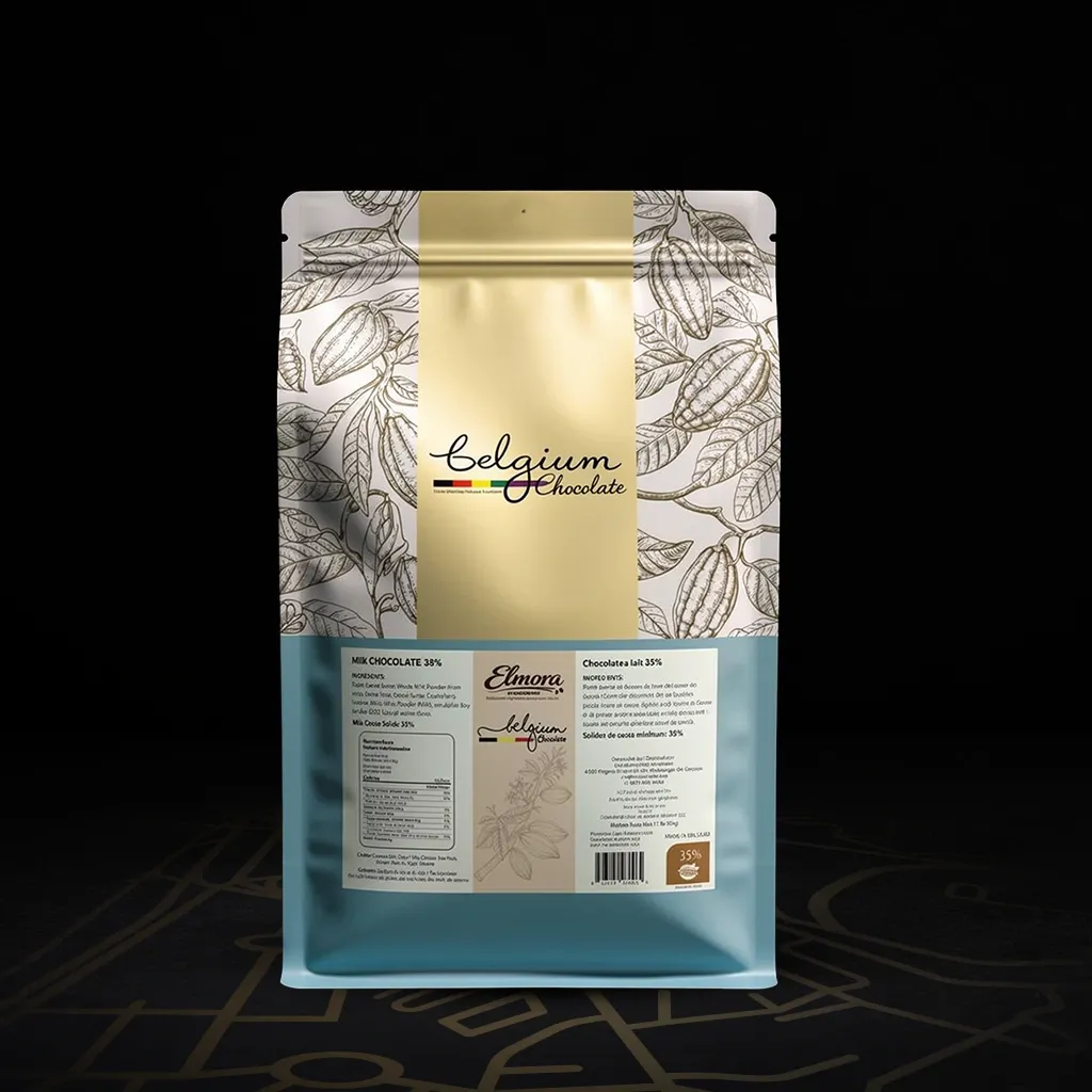 Elmora Belgium Milk Chocolate callets 35% 5 kg