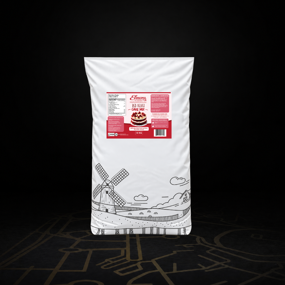 Mélange à gâteau velours rouge Elmora 10 kg