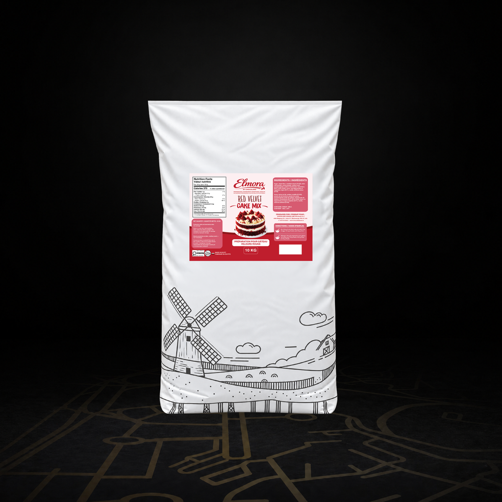 Mélange à gâteau velours rouge Elmora 10 kg