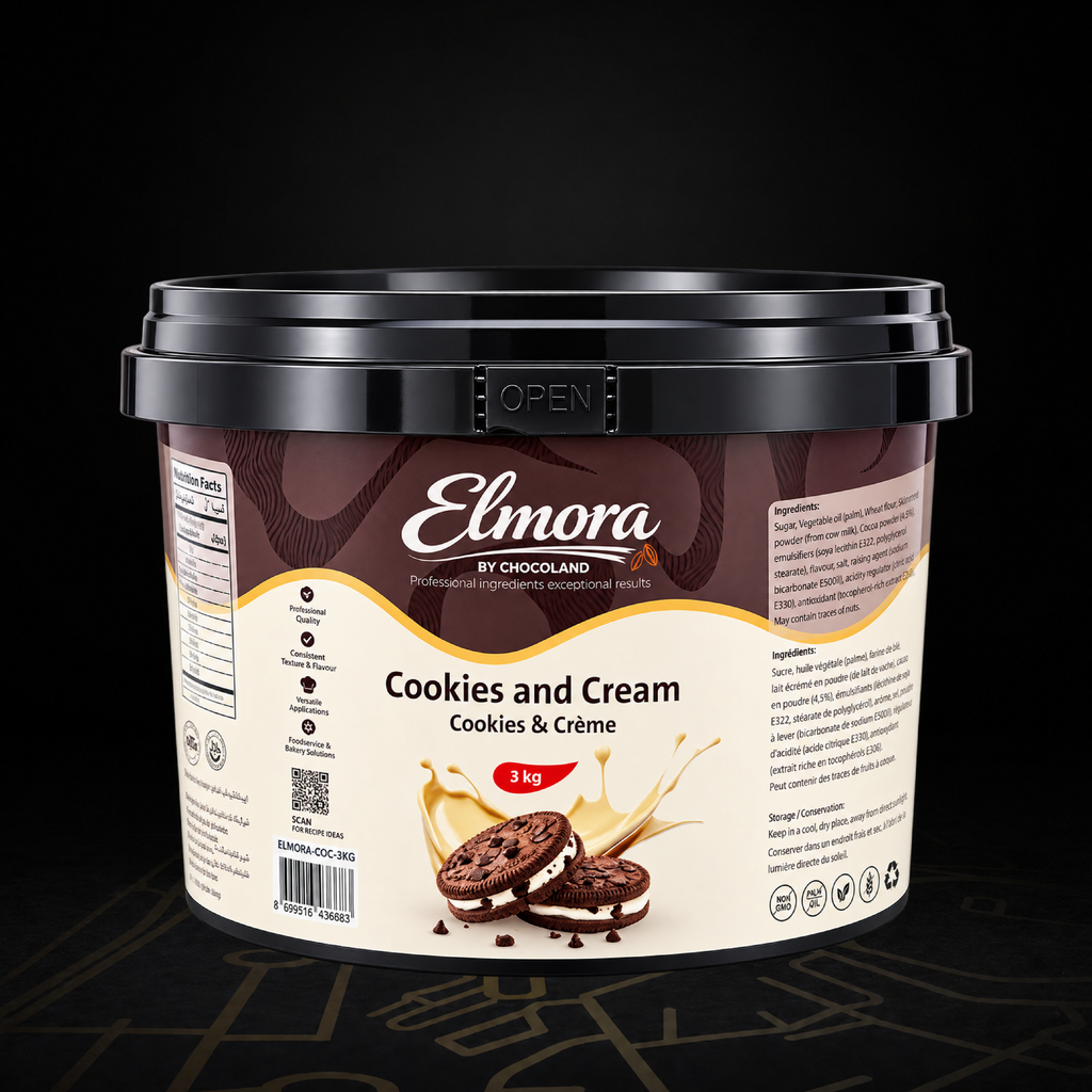 Elmora Cookies and Cream Spread 3 kg