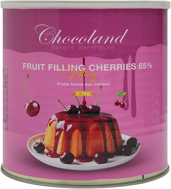 Cherry Filling 65% 2.7 Kg Tin * 4