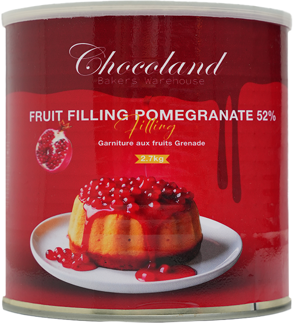 Pomegranate Filling 55% 2.7 Kg Tin 4
