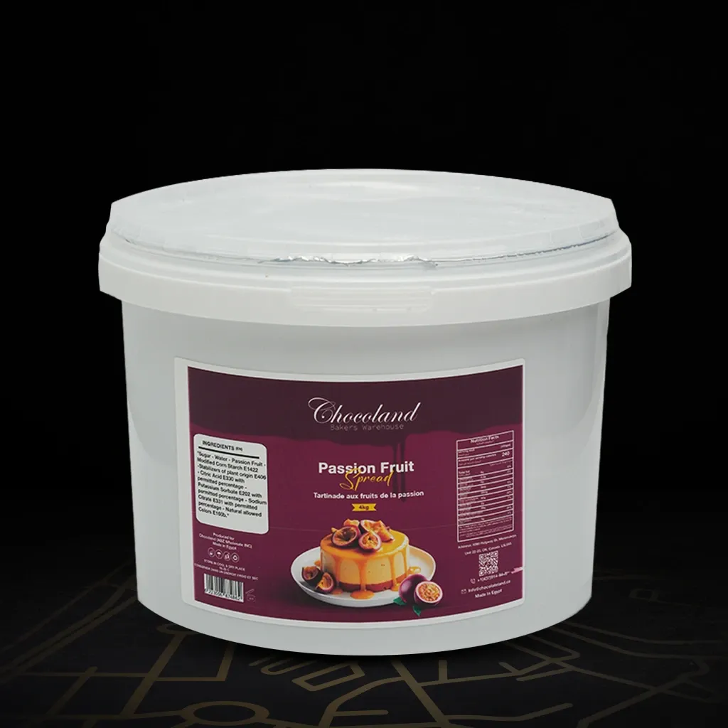 [EG112014] Passion Fruit Filling 30% 4 kg pail * 2