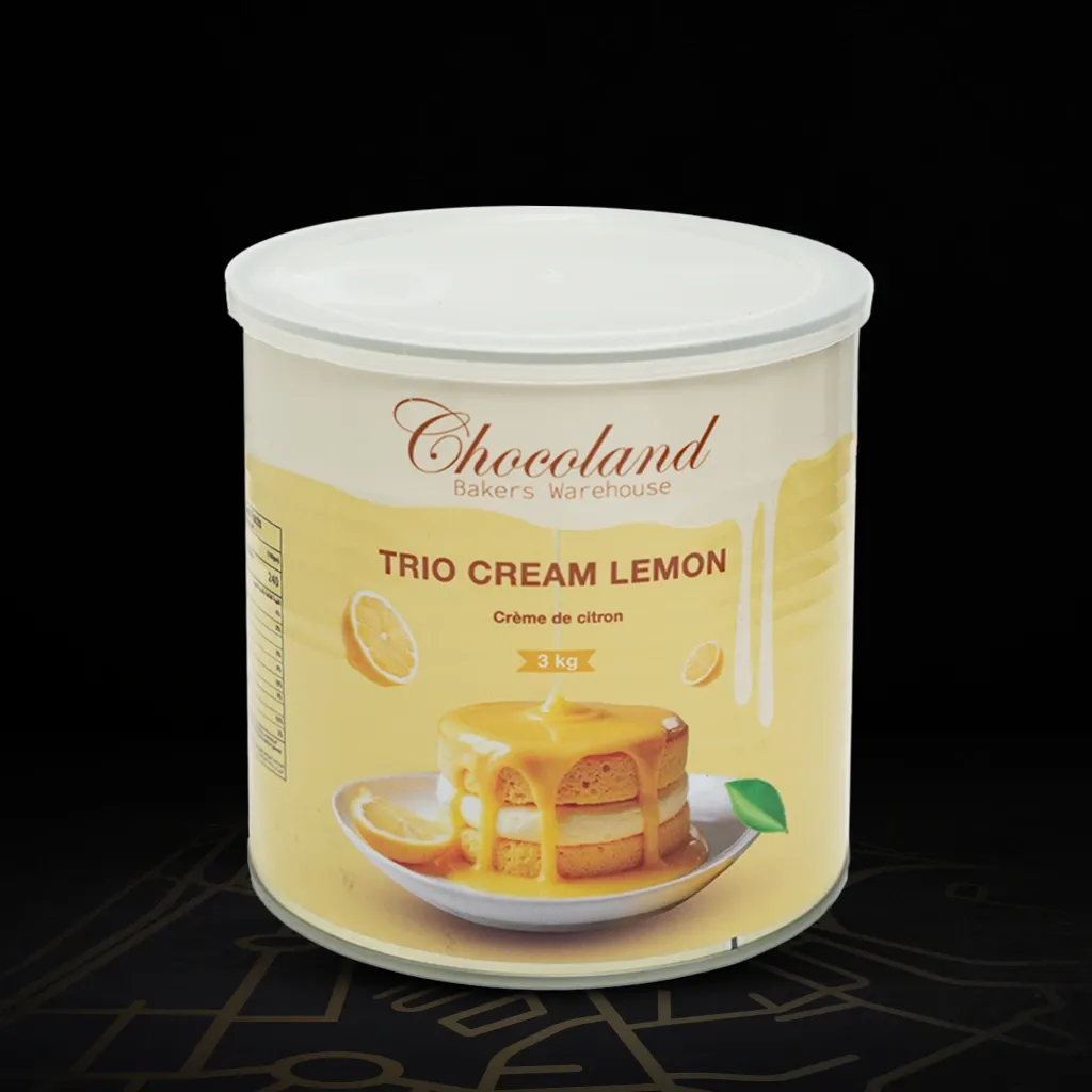[EG112013] Trio Cream Lemon 3 kg Tin * 4