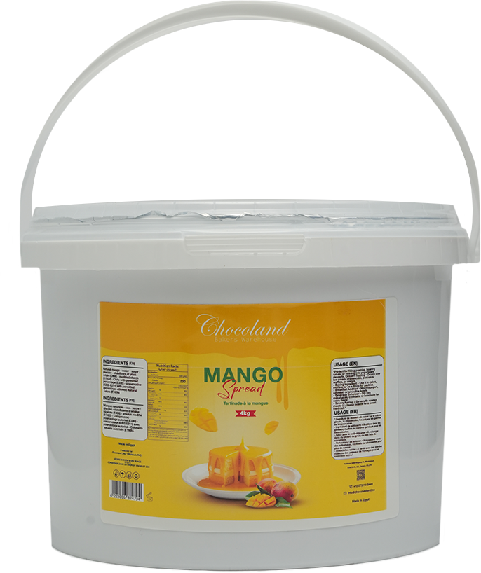 Mango spread 4 kg pail * 2