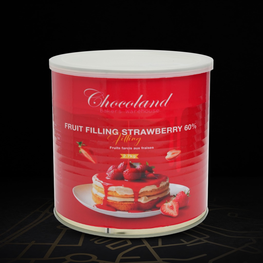 Strawberry fruit filling 60% 2.7 kg