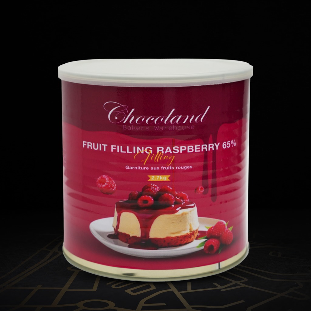 [EG112008] Raspberry 65% Fruit filling  2.7 Kg Tin * 4