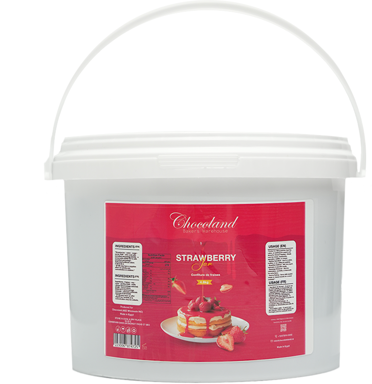 [EG112005] Strawberry Jam 4.8 Kg pail* 2