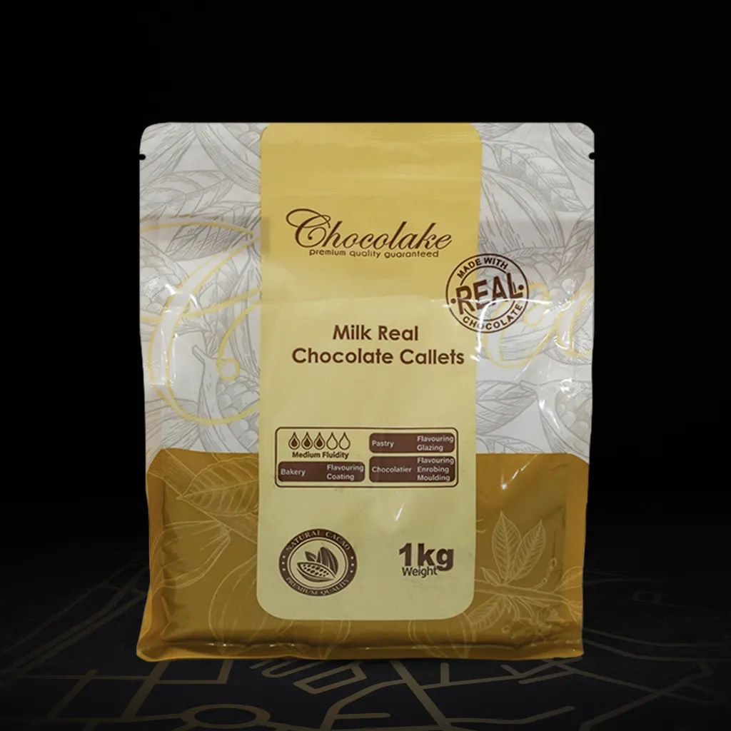 Premo Milk Chocolate Callets 42% 1kg 10 Bags\Carton