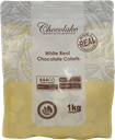 Premo White Chocolate Callets 35% 1kg - 10 Bags \ Carton