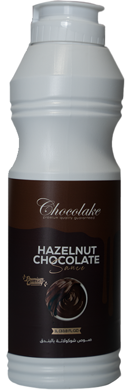 [4985] Chocolate Hazelnut Sauce 1L - 6 Bottle \ Carton