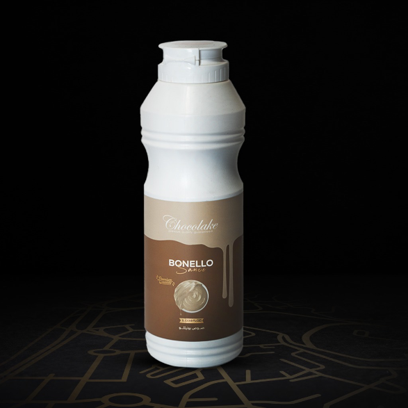 [4986] White Hazelnut Sauce (Bonello) 1 kg