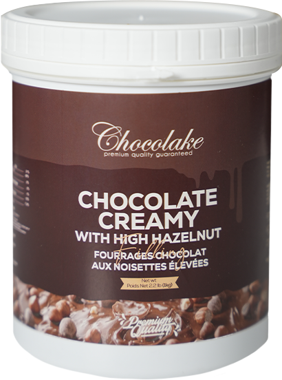 (Hi hazelnut chocolate filling1Kg - 4 Pails\Carton)